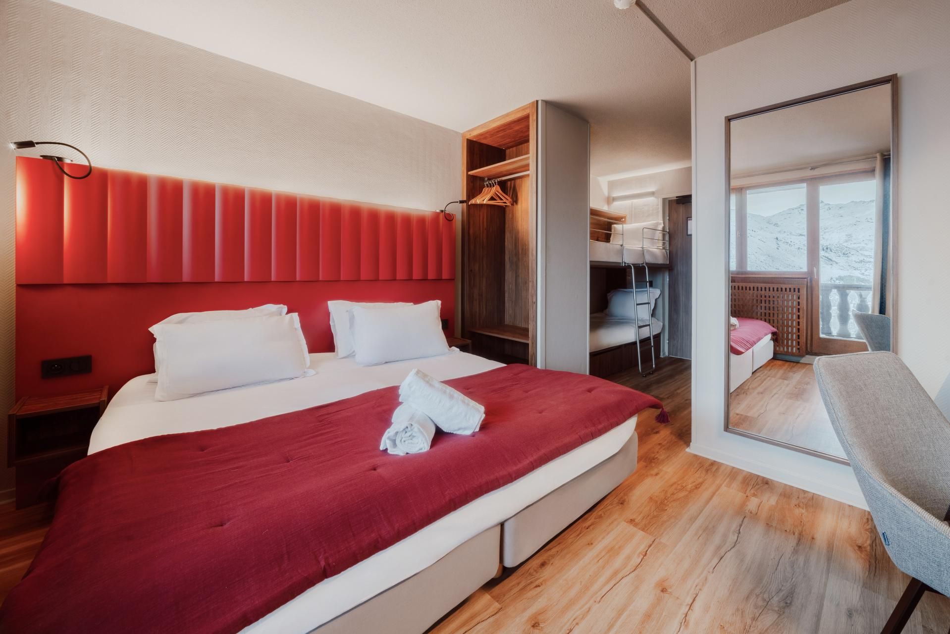 Hôtel Alpeen - Chambres - Chambre Familiale 2-4 pers.