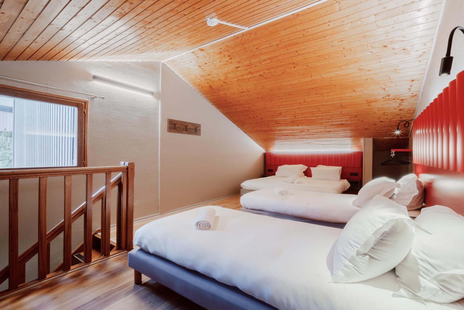 Hôtel Alpeen - Chambres - Chambre Familiale 8 pers.